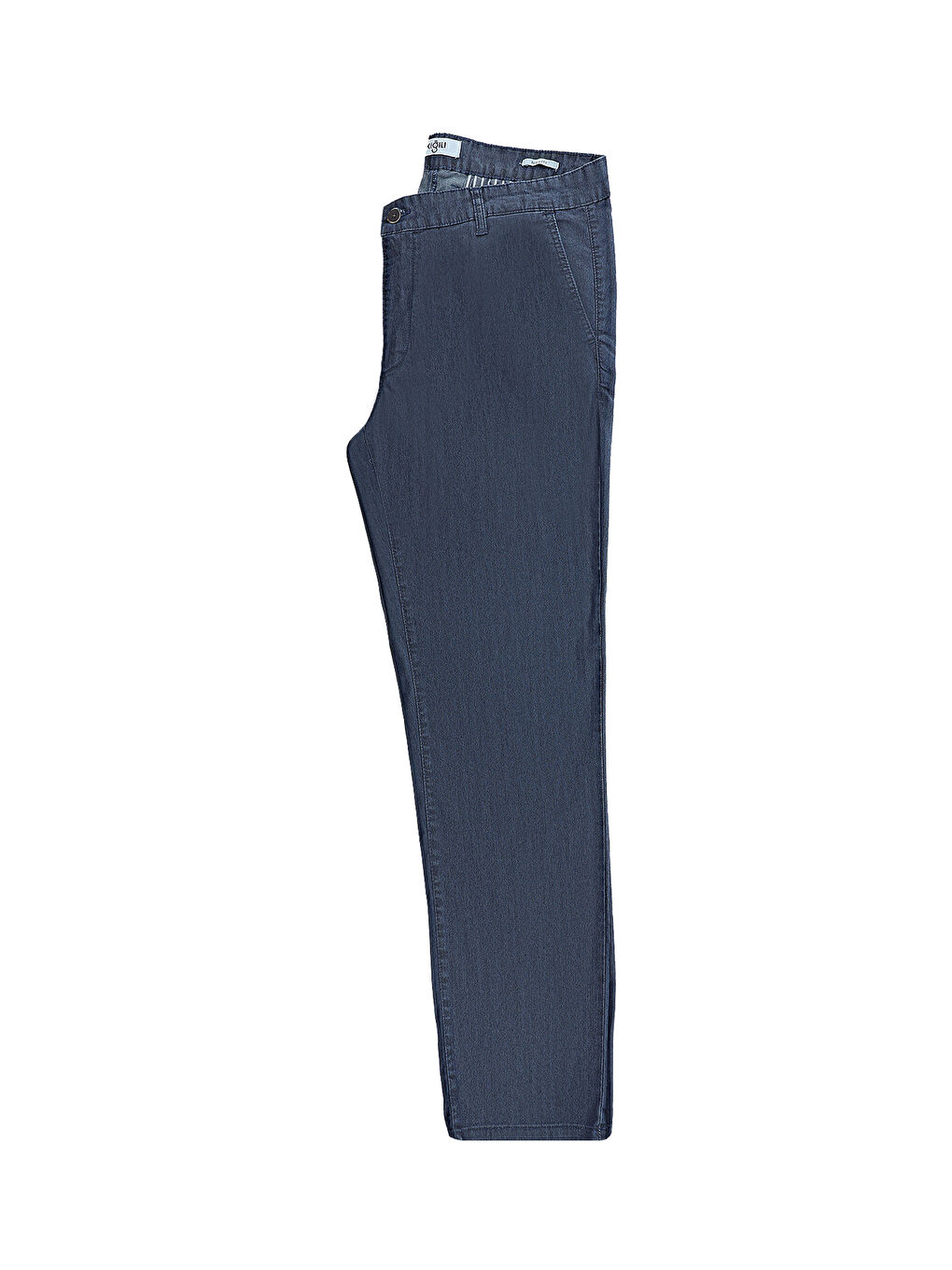 Lacivert Regular Fit Denim Look Jean Pantolon-1