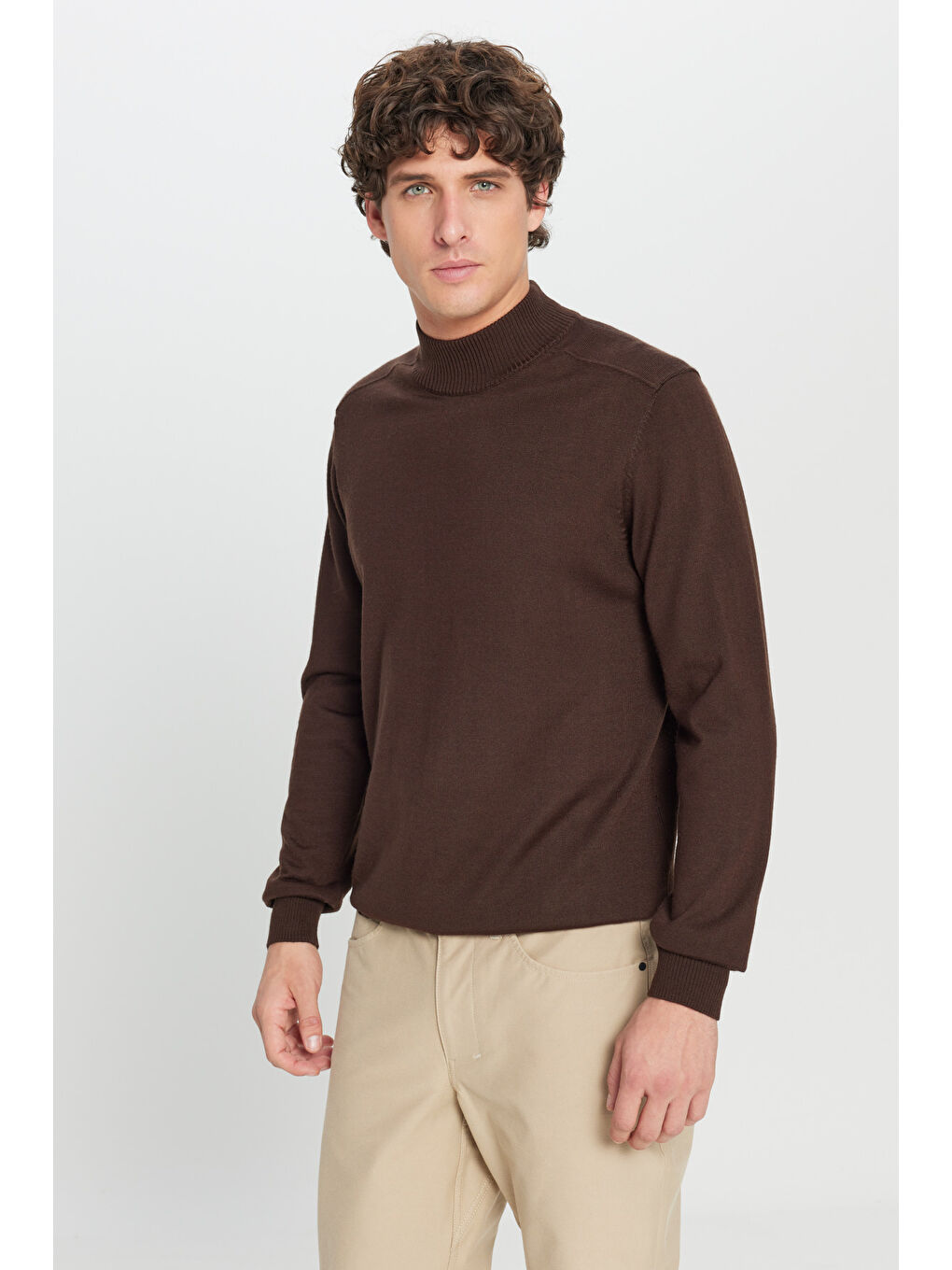 Erkek Kahverengi Kazak