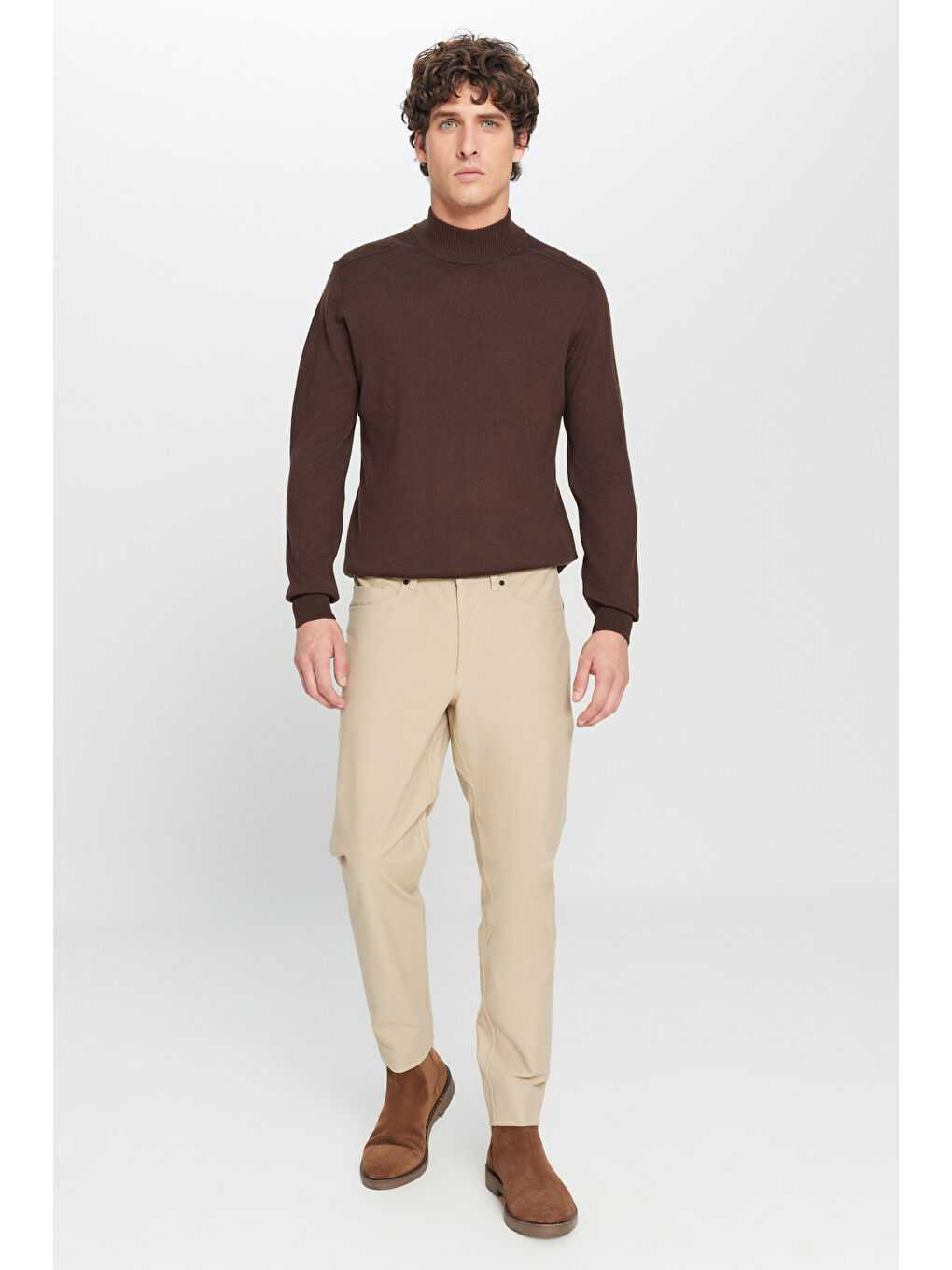 Erkek Kahverengi Kazak-2