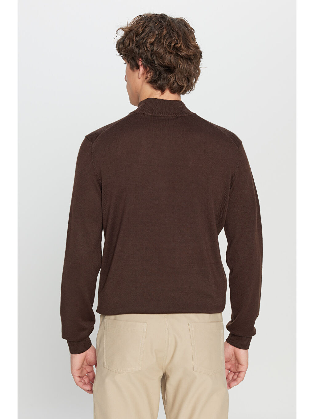 Erkek Kahverengi Kazak-4