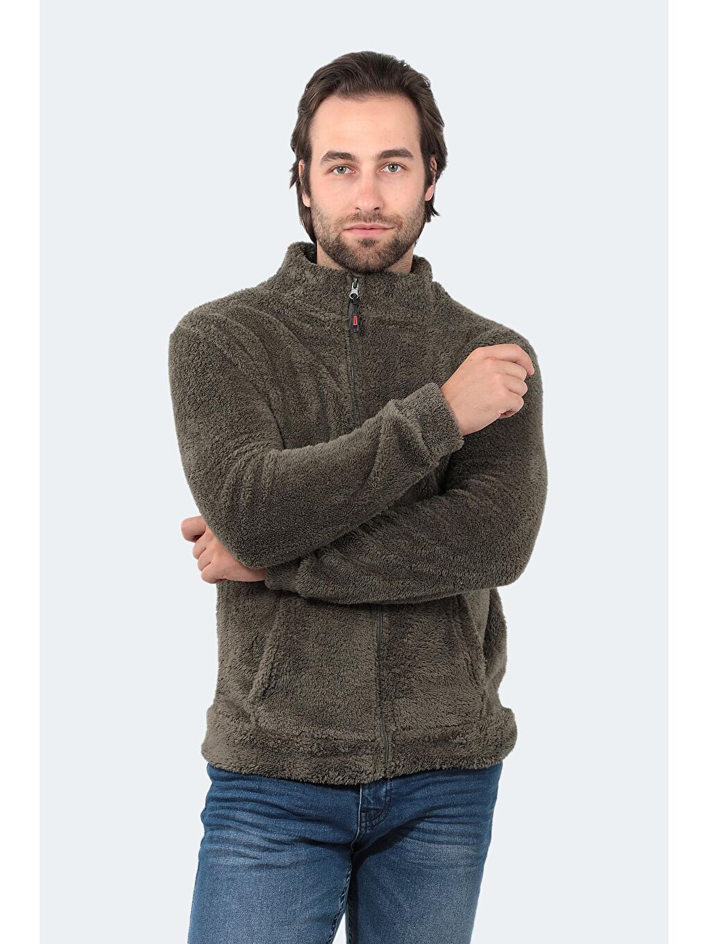 SALMA I Erkek Polar Haki-1