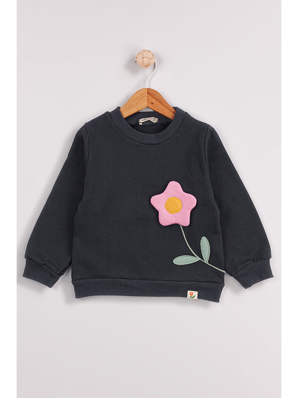 MİSSTUFFY Ekru Kız Çocuk 2'li Paket Basic Sweatshirt - 5