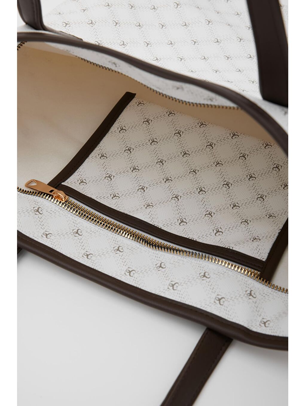 Samba Jakarlı Omuz Çantası Beyaz-4