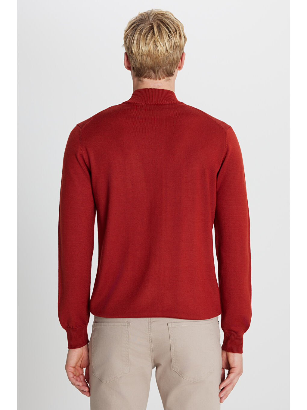 Kahverengi Erkek Kiremit Kazak-4