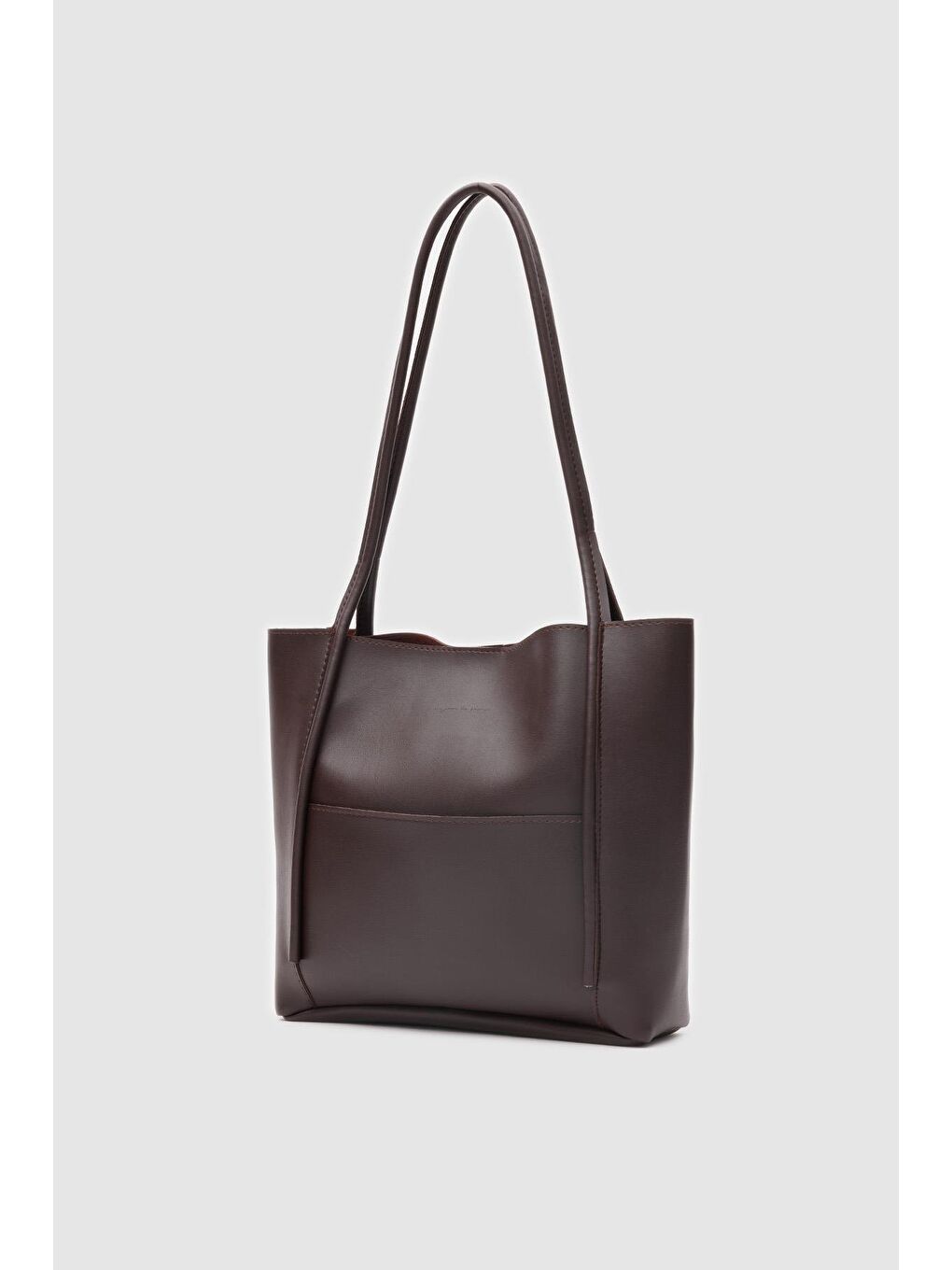 Kahverengi Maximors Omuz Çantası Acı Kahve-1