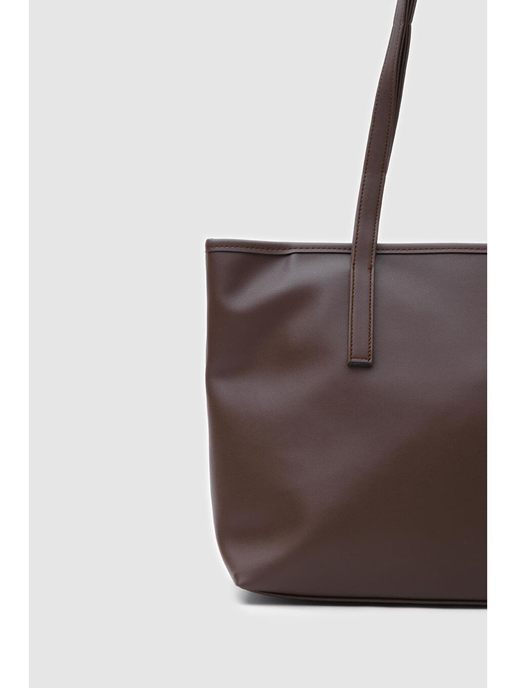 Kahverengi Golden Omuz Çantası Acı Kahve-3