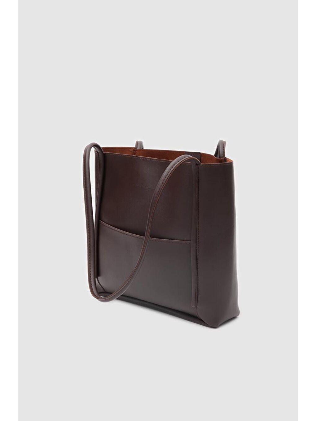 Kahverengi Maximors Omuz Çantası Acı Kahve-3