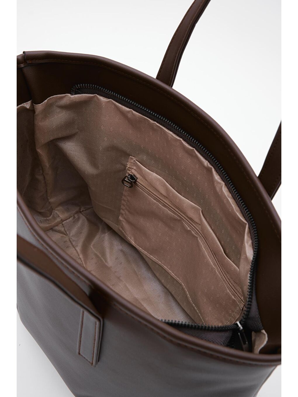 Kahverengi Golden Omuz Çantası Acı Kahve-4