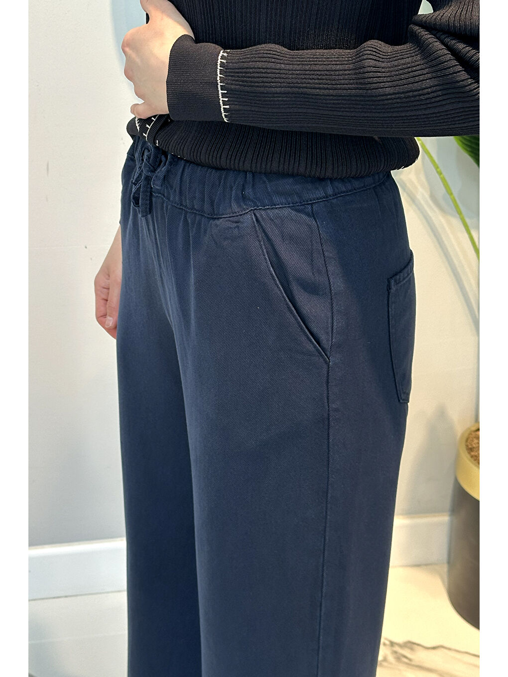 Lyocell Bolpaça Jean Pantolon 2773 Lacivert-1