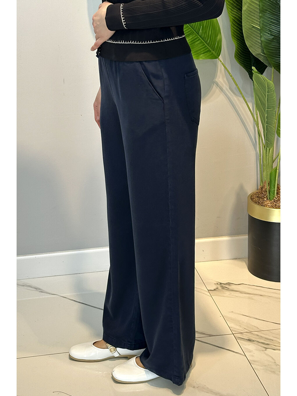 Lyocell Bolpaça Jean Pantolon 2773 Lacivert-2