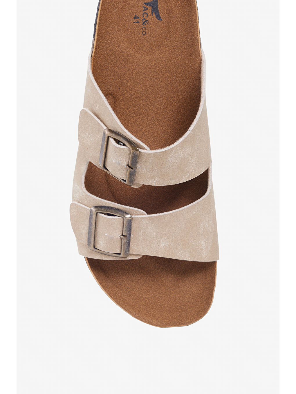 Erkek Bej Desensiz Terlik-2