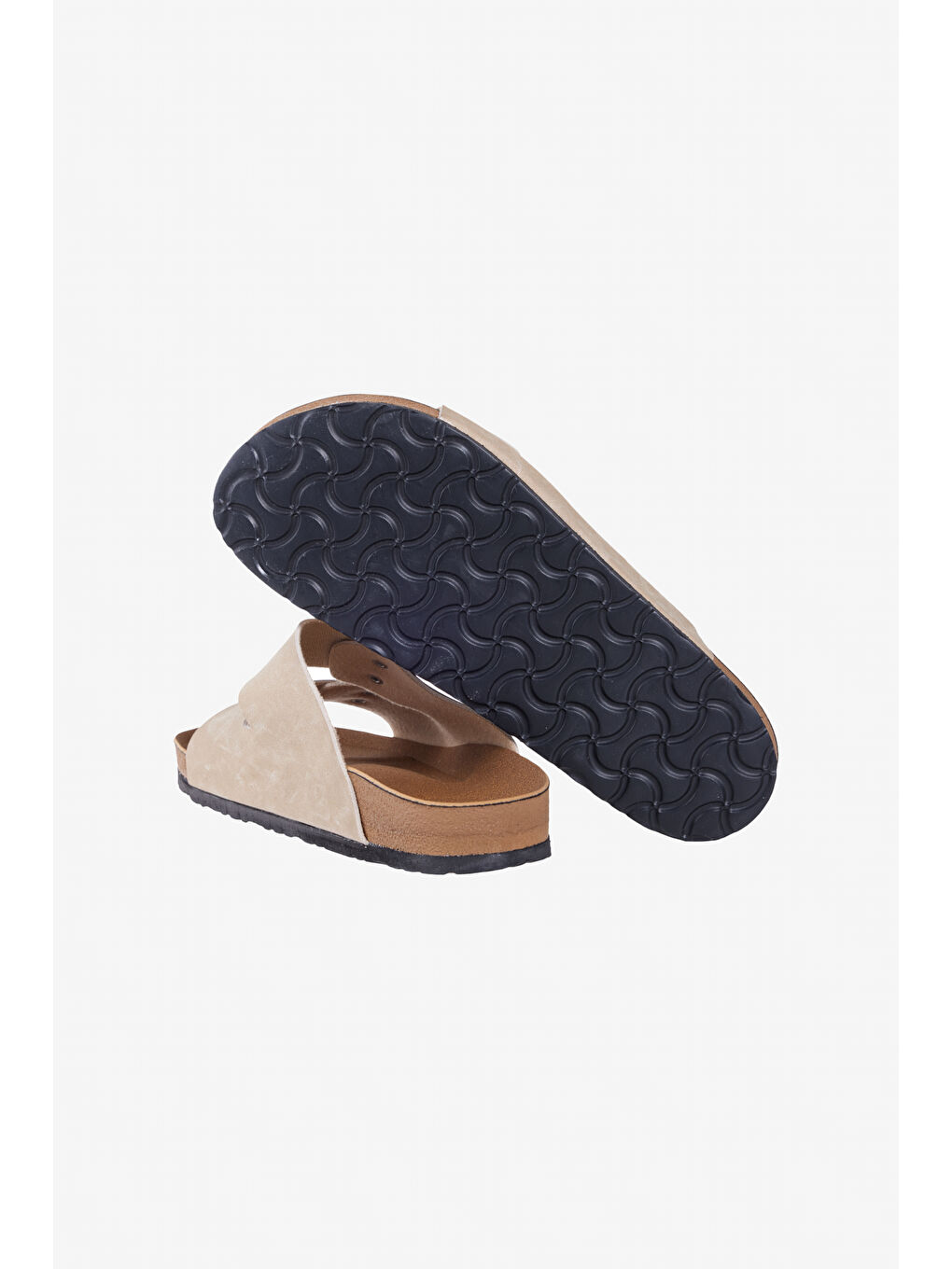 Erkek Bej Desensiz Terlik-3