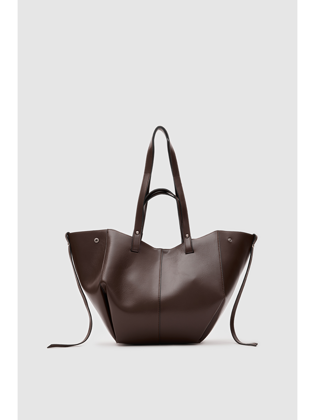 Kahverengi Champ City Omuz Çantası Acı Kahve-6