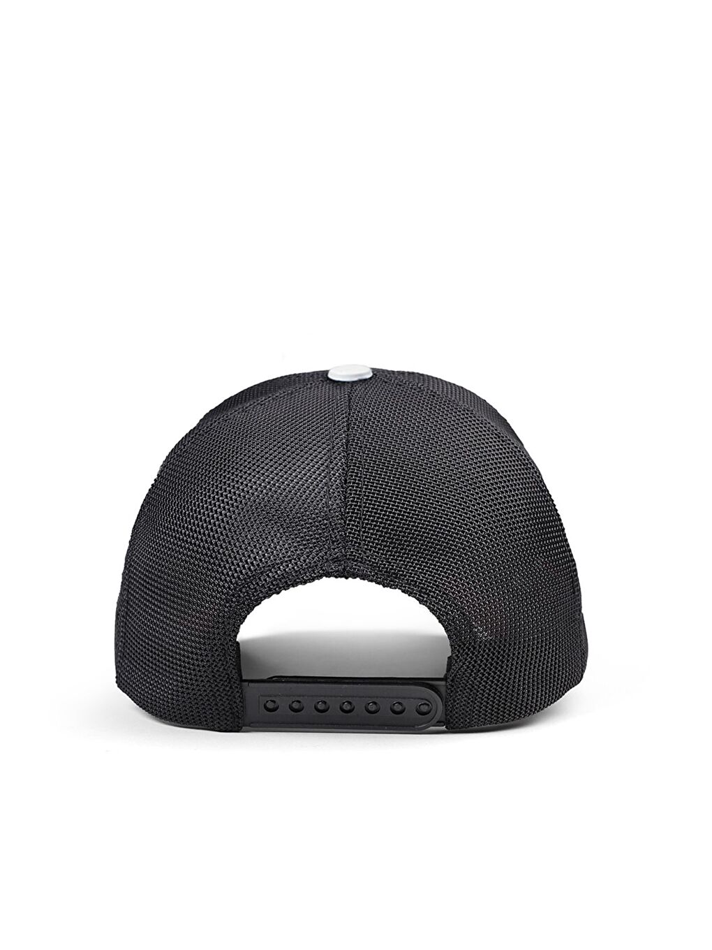 Aslan Logolu Beyaz-Siyah Trucker Şapka-4