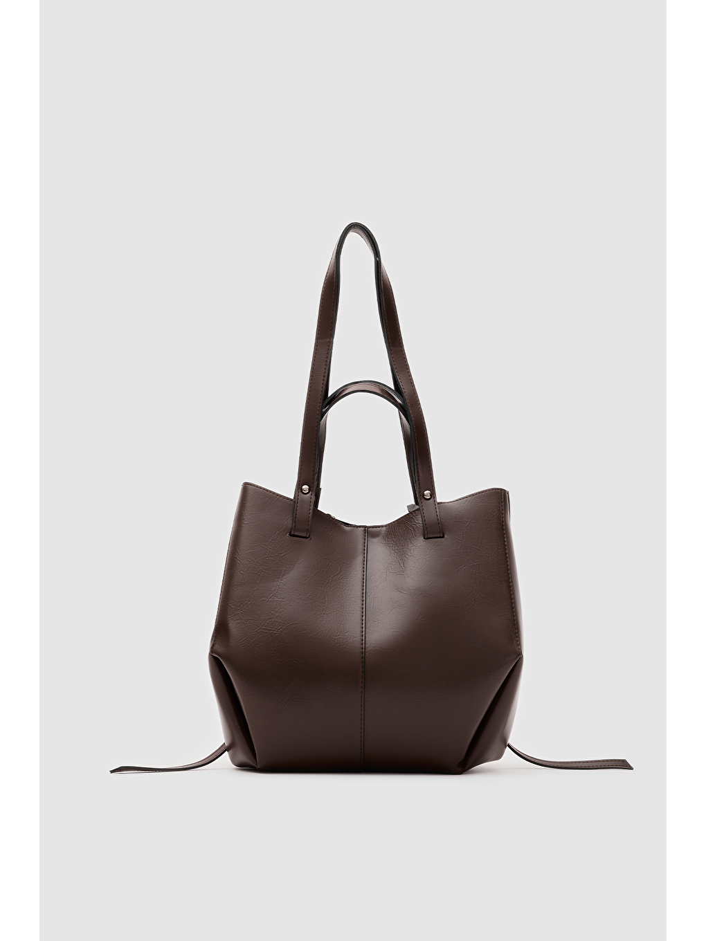 Kahverengi Champ City Omuz Çantası Acı Kahve-7