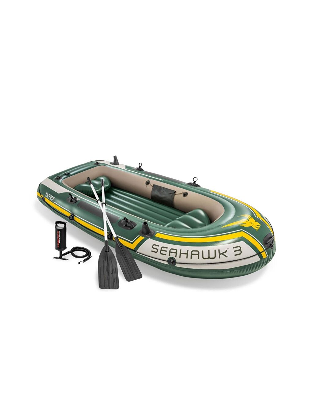 Intex Beyaz-Renklibaskı Seahawk 3 Boat Set 295X137X43 Cm