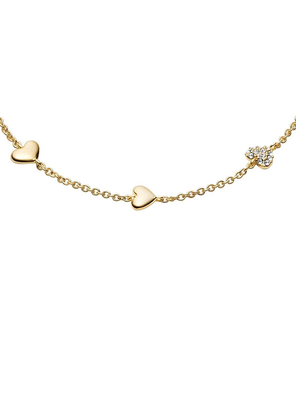 Sarı JA7299-710 Kalpli Kadın Bileklik-3