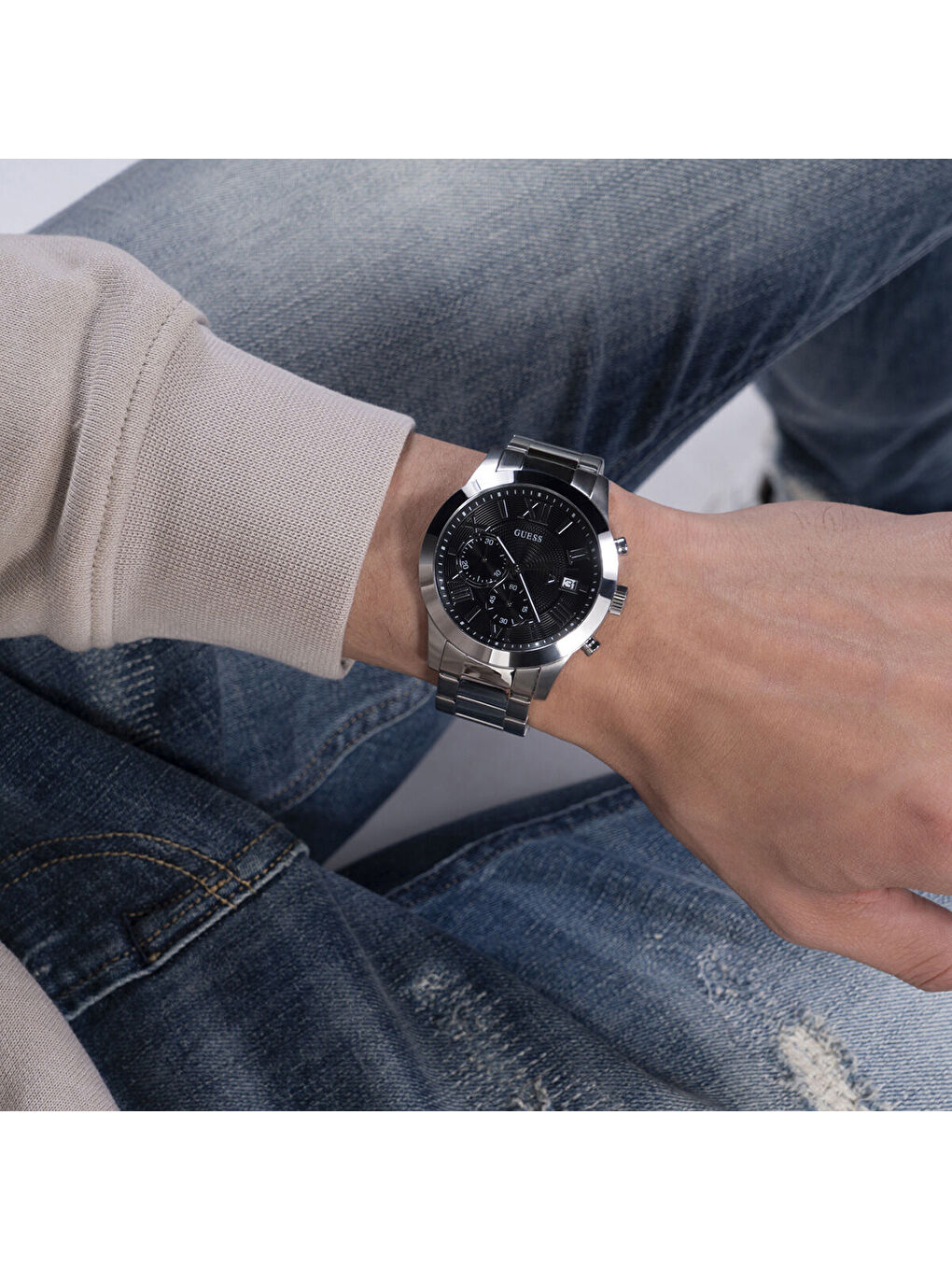 Gri GUW0668G3 Erkek Kol Saati-2