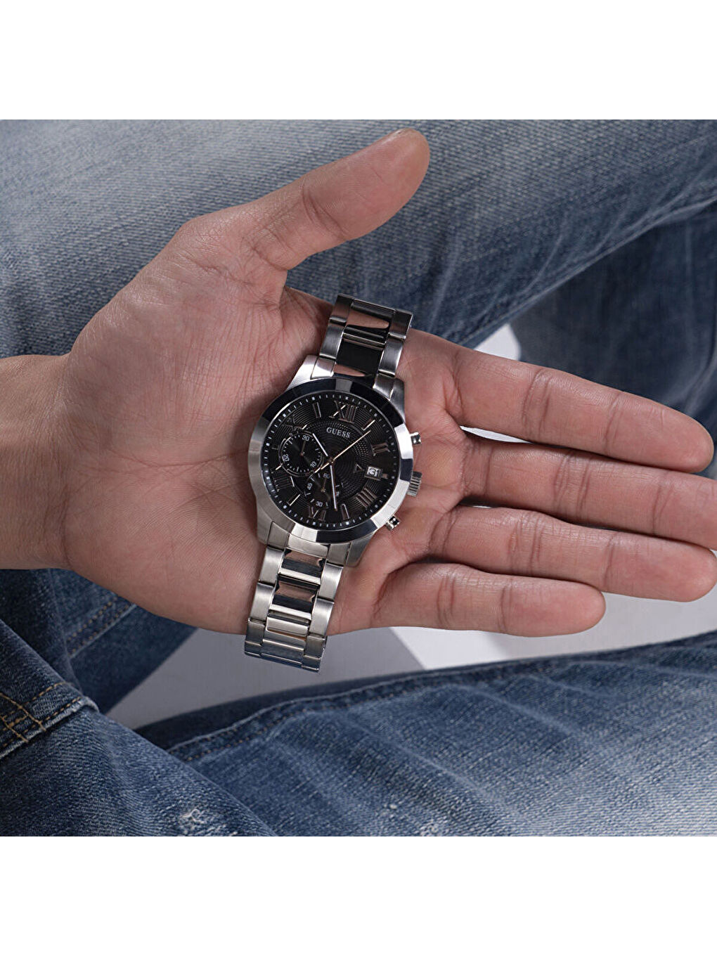 Gri GUW0668G3 Erkek Kol Saati-4