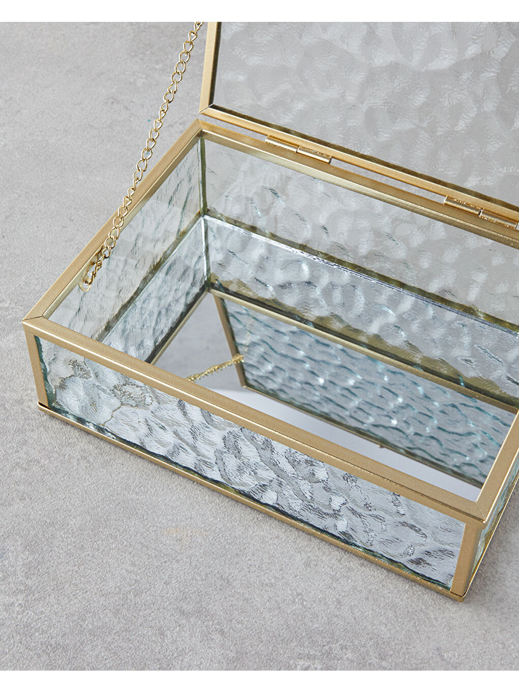 English Home Sari Fancy Dekoratif Kutu 18x12x7 cm Gold - 2