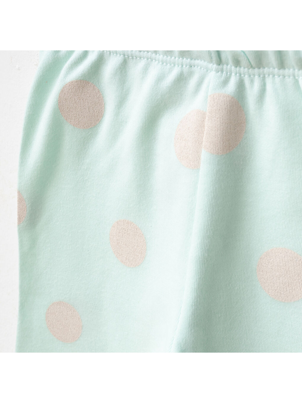 Yeşil Kız Bebek Zıbın Pantolon Bere 3'lü Alt Üst Bebek Takımı 0 Ay-6 Ay-1