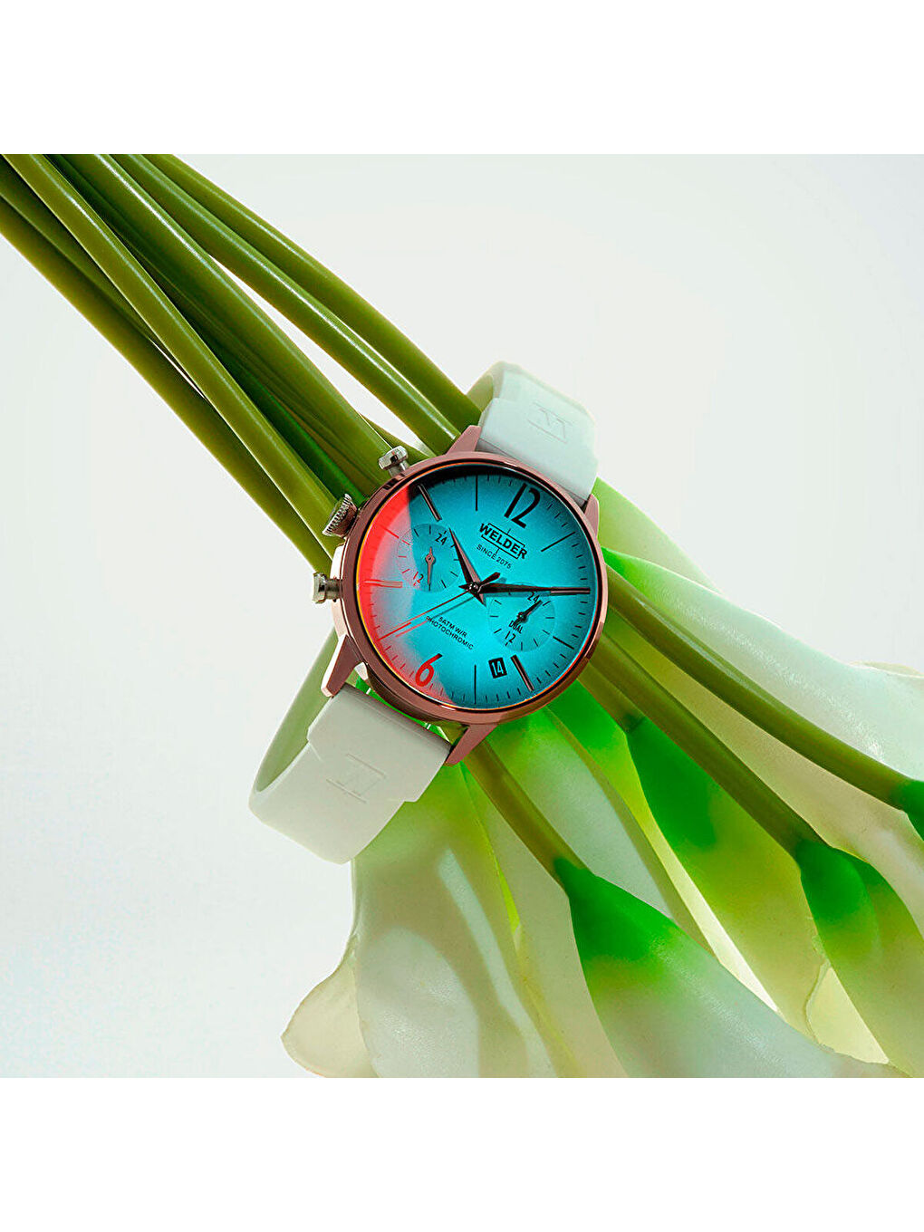 Beyaz WWRC676 38 mm Kadın Kol Saati-3