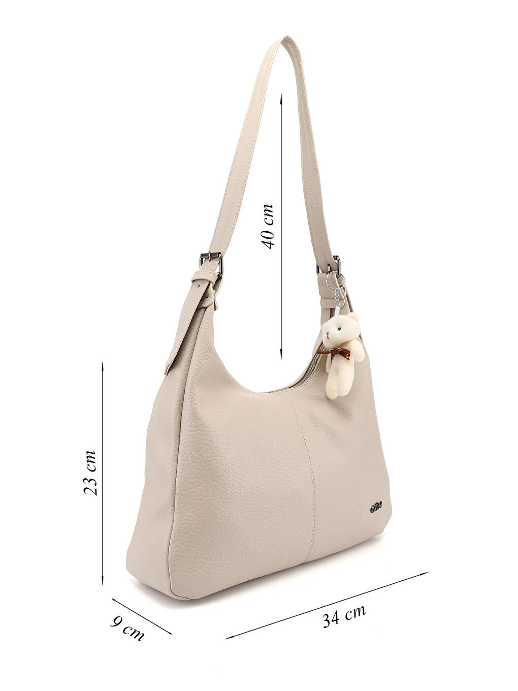 Bej Kadın YENİ BEJ Omuz Çantası-1