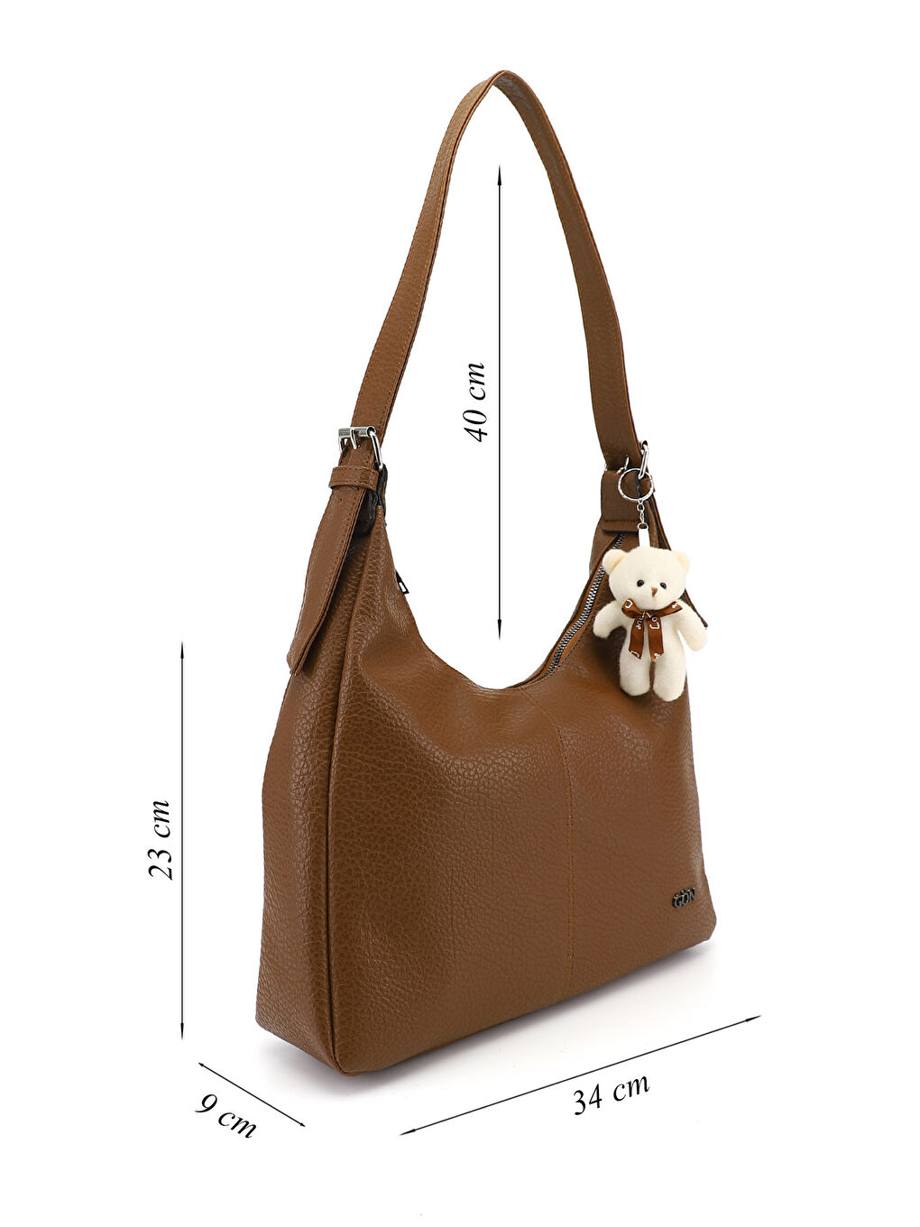 Kahverengi Kadın TABA KAHVE MEL. Omuz Çantası-1