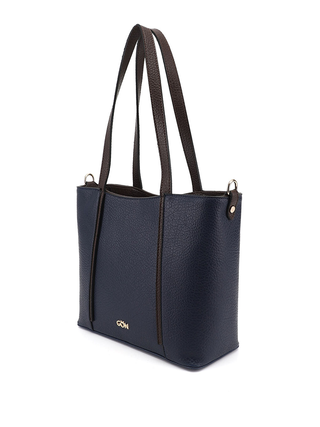 Lacivert Kadın AÇIK LACİVERT Uzun Askılı El ve Omuz Çantası-2