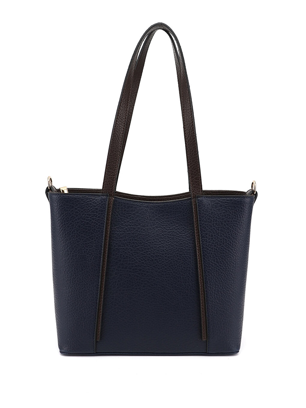 Lacivert Kadın AÇIK LACİVERT Uzun Askılı El ve Omuz Çantası-3