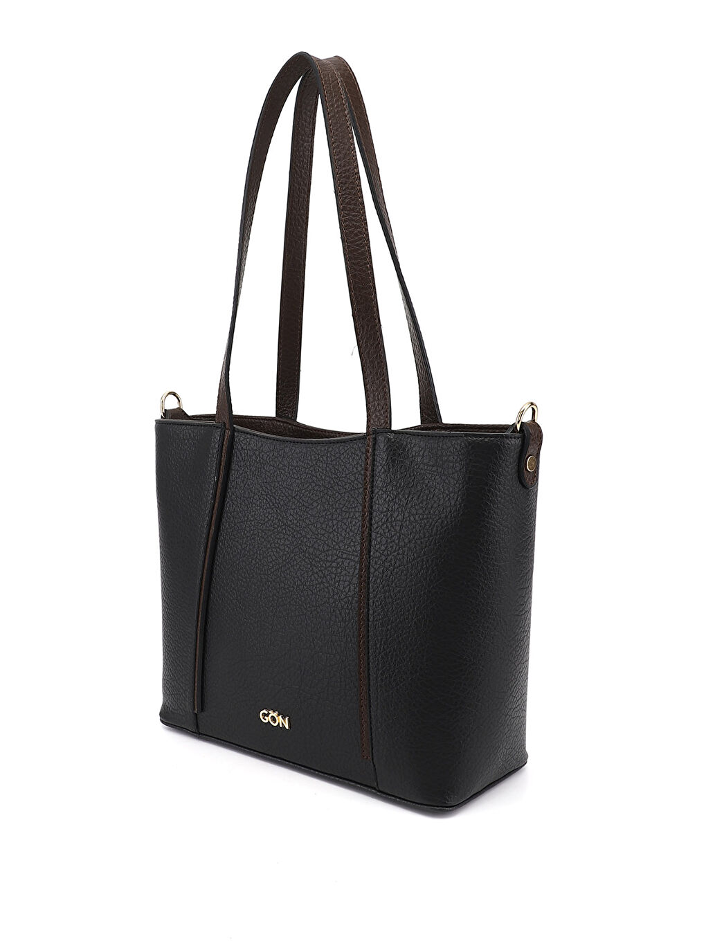 Siyah Kadın SİYAH Uzun Askılı El ve Omuz Çantası-2