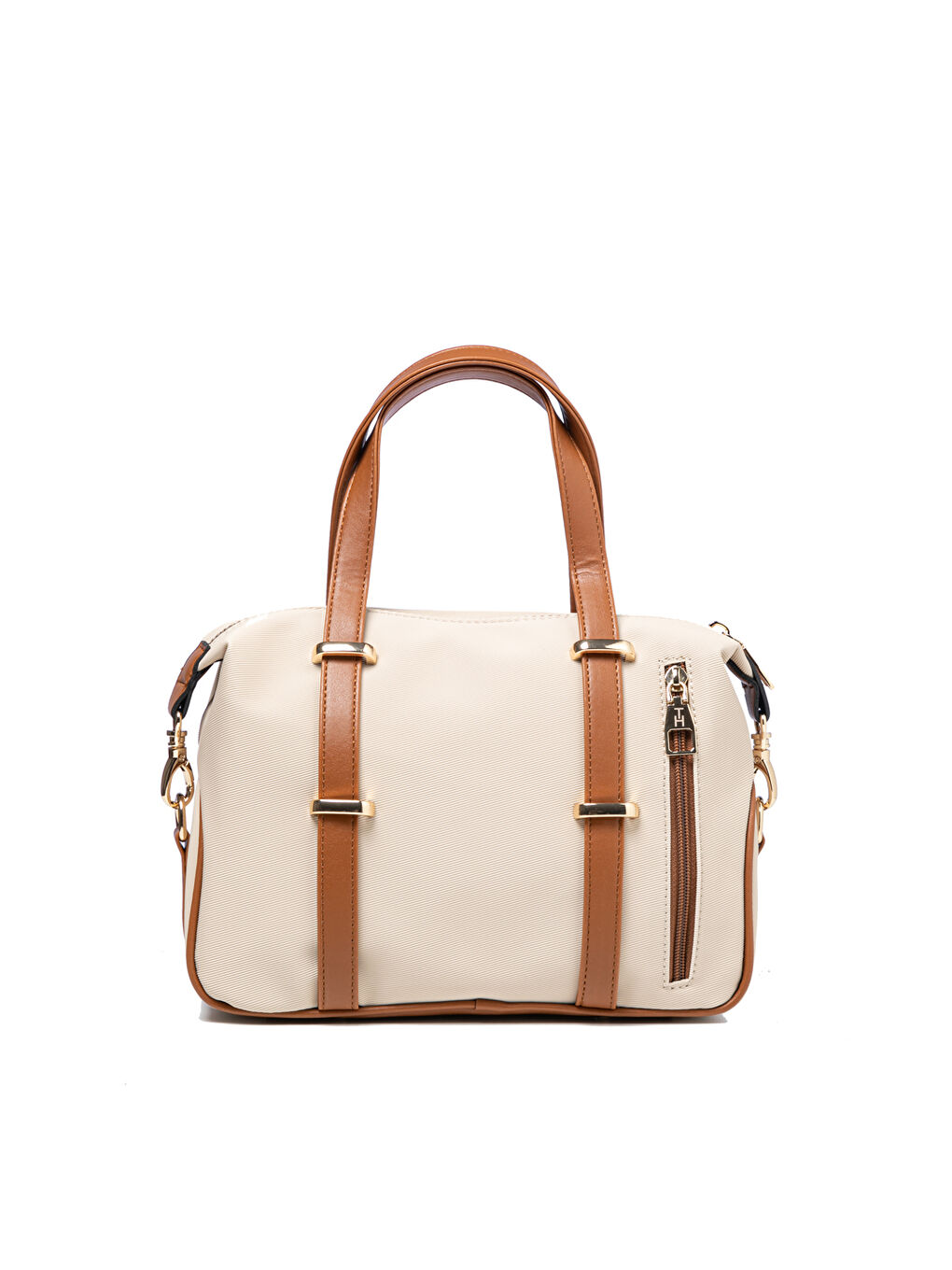 Kahverengi Kadın Omuz Çantası TH-YK12205 Krem-Taba-6