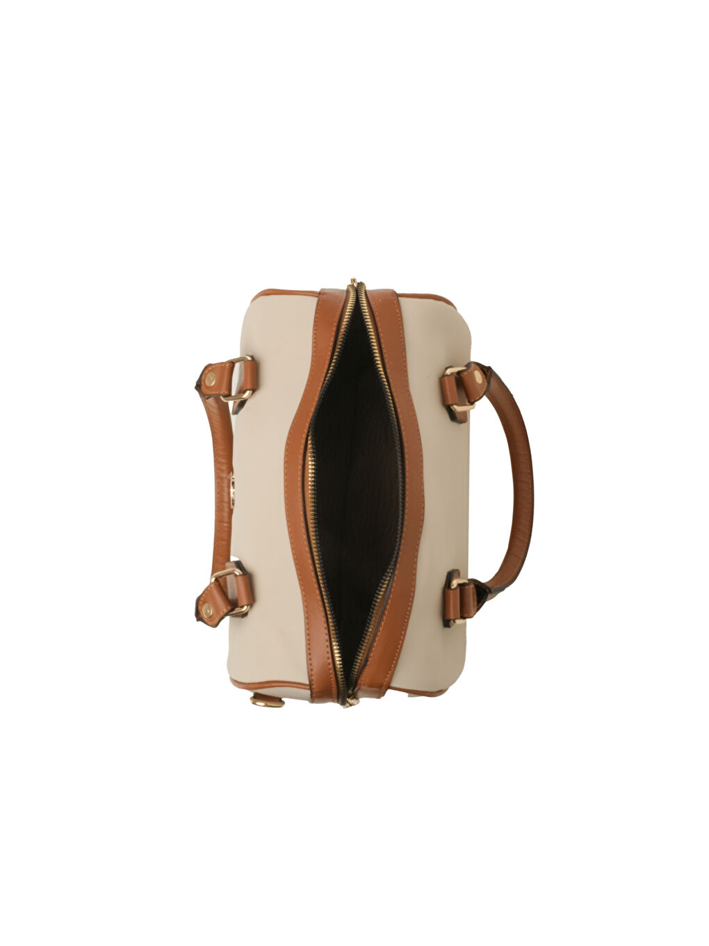 Kahverengi Kadın Omuz Çantası TH-YK12212 Krem-Taba-4