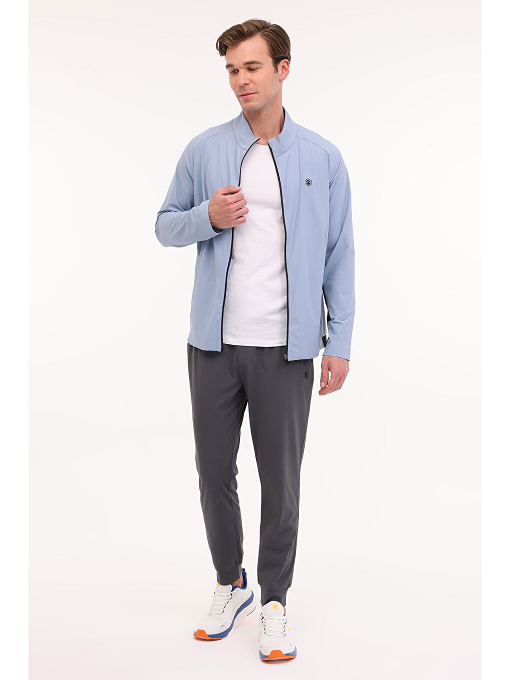 ML CRIS 18NS284 5FX Mavi Erkek Eşofman Üstü-2