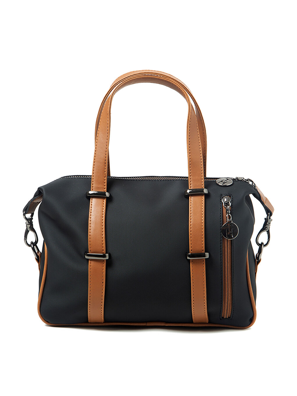 Kadın Omuz Çantası TH-YK12205 Siyah-Taba-5