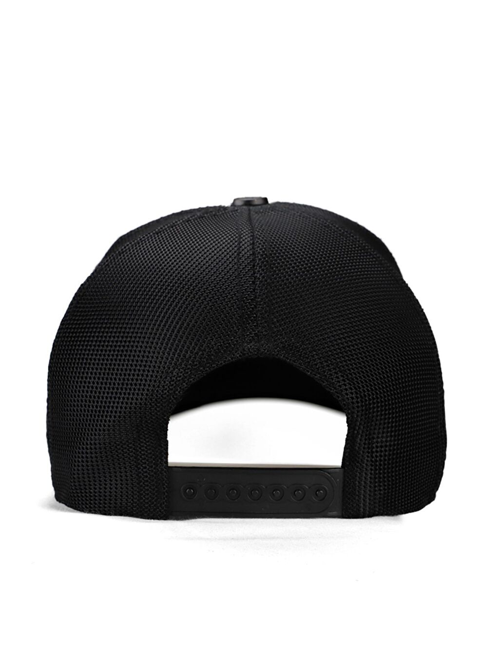 Limited Edition Logolu Siyah Trucker Şapka-4