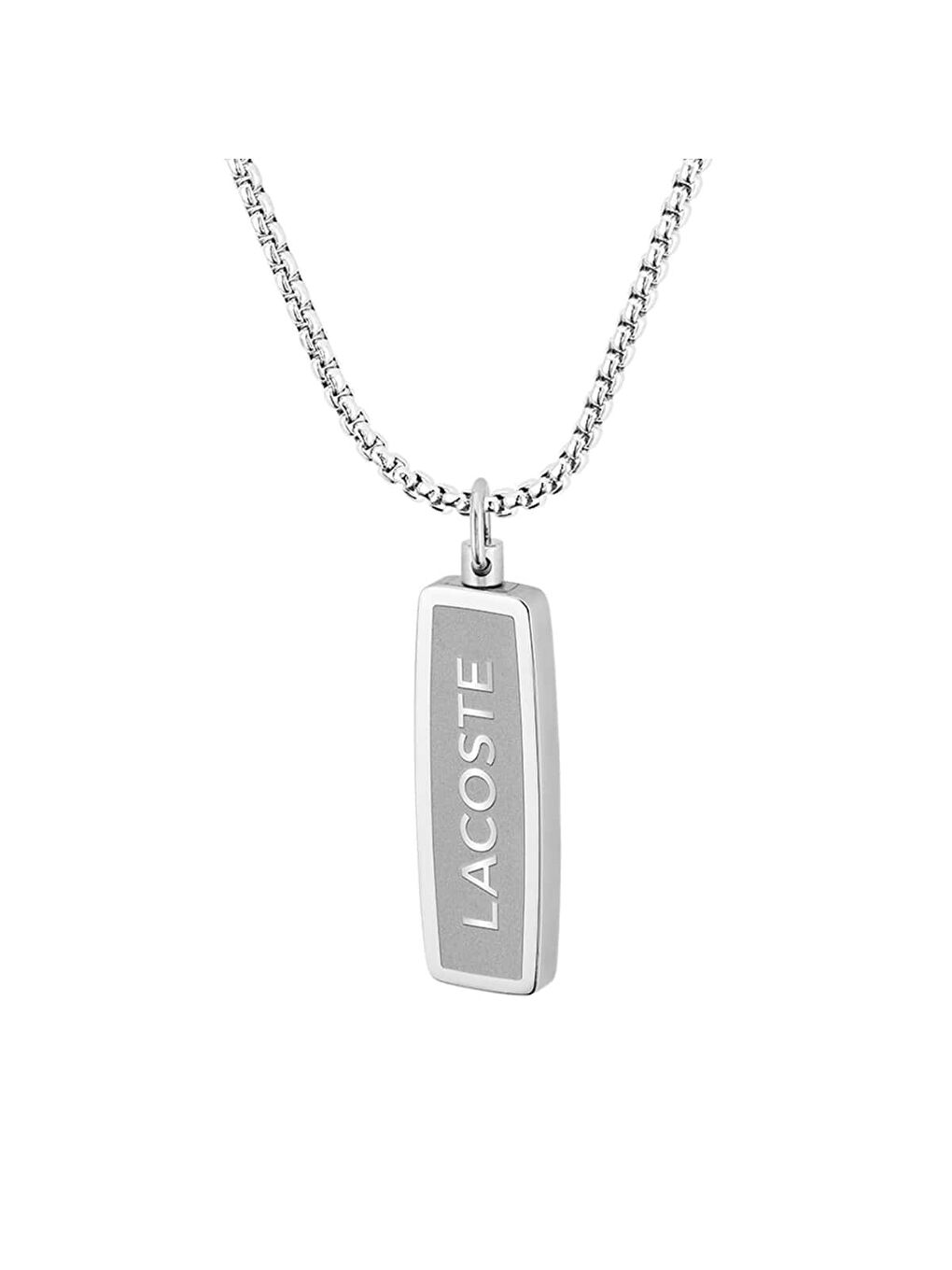 Gri LACJ2040536 Erkek Kolye-1