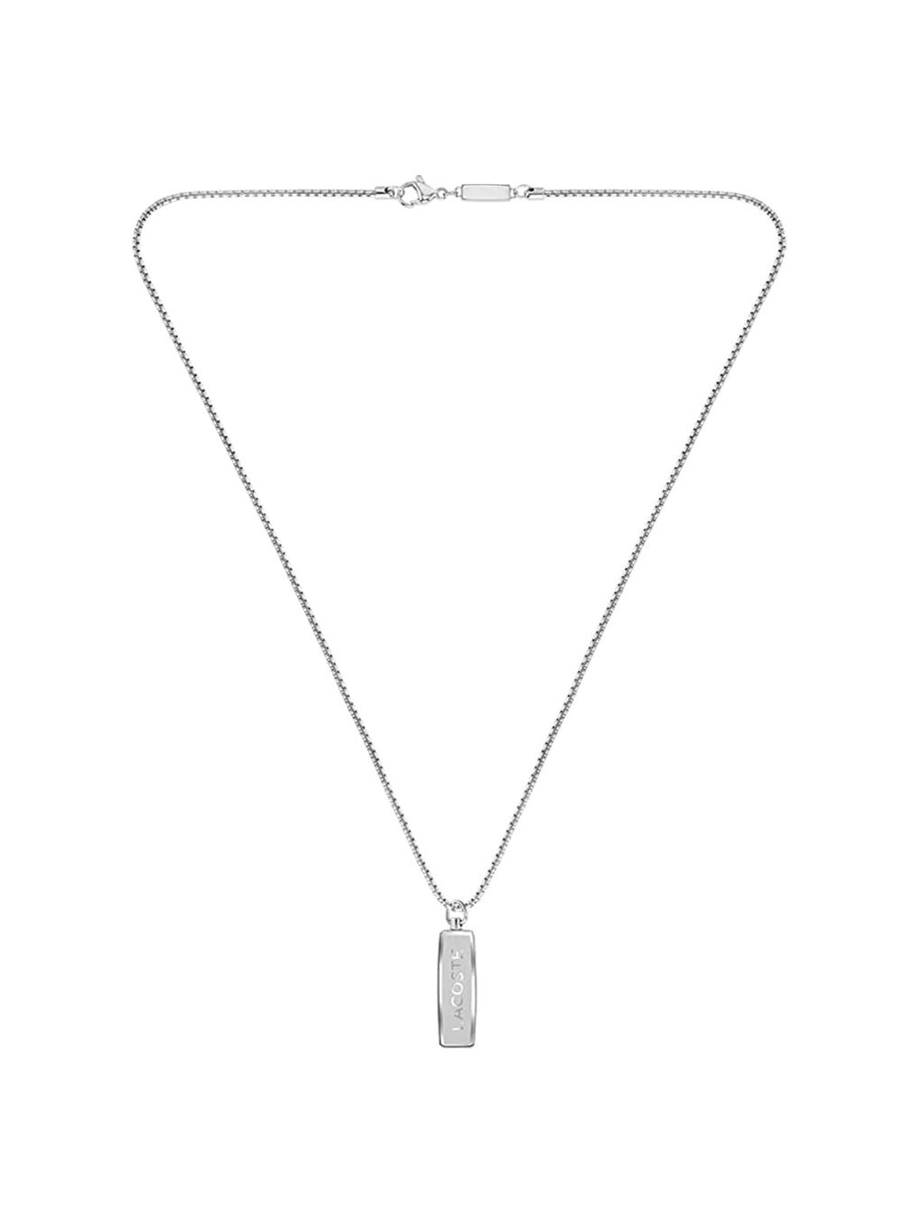 Gri LACJ2040536 Erkek Kolye-2