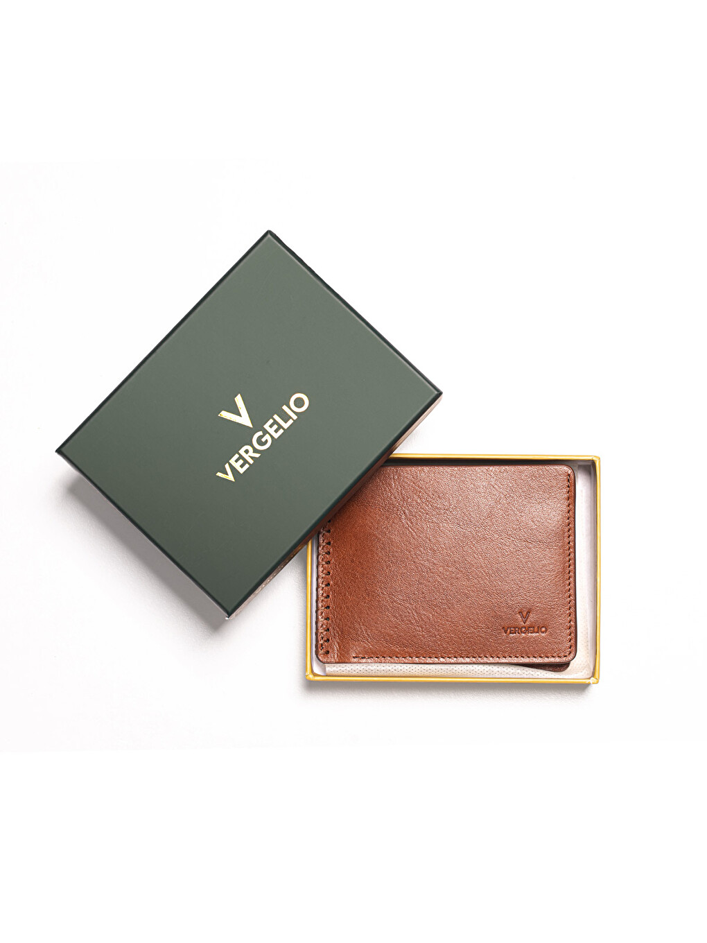 Kahverengi Erkek Cüzdan & Kartlık 1701 Purse Matte Crystal wallet card holder-2