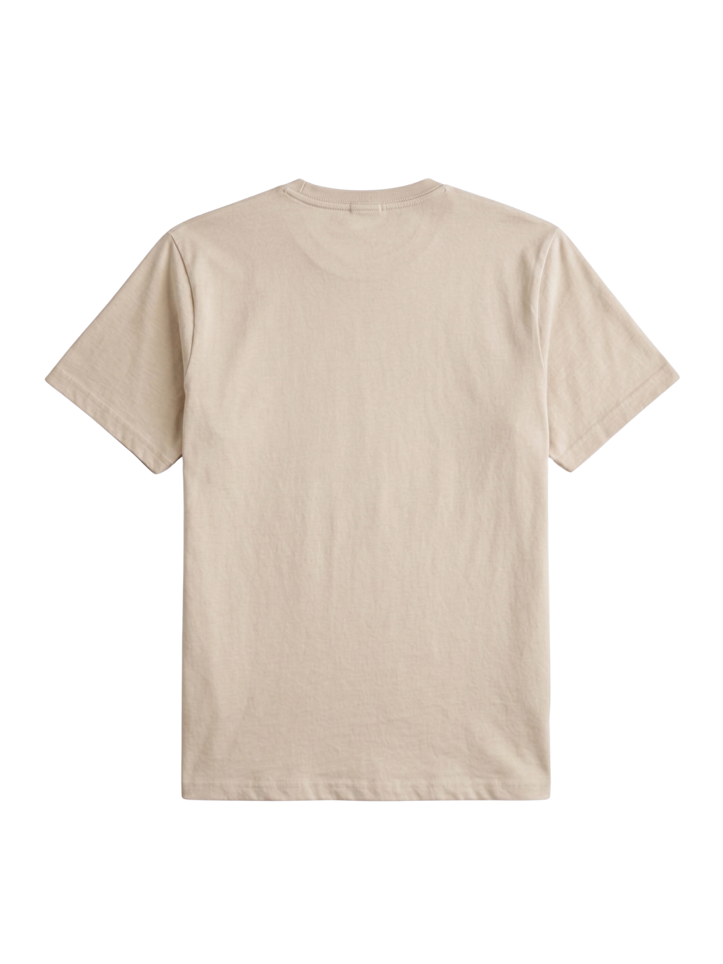 Bej Erkek Siyah Tişört %100 Pamuk Süprem Basic Tişört Bisiklet Yaka Nakışlı T-shirt ERKEK-NAKIŞLI-1