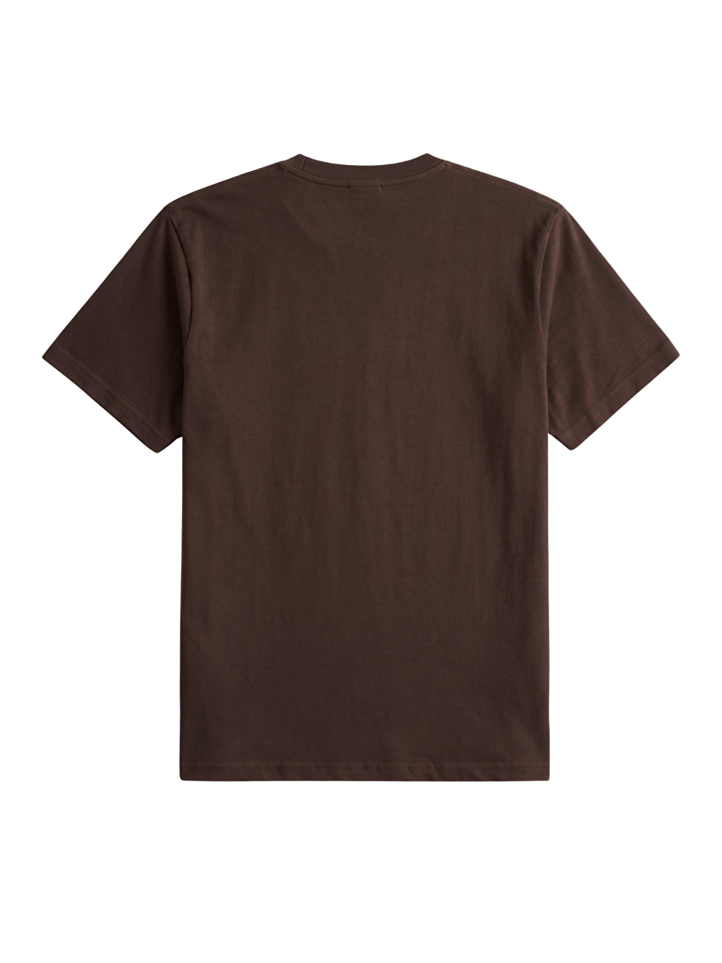 Kahverengi Erkek Siyah Tişört %100 Pamuk Süprem Basic Tişört Bisiklet Yaka Nakışlı T-shirt Erkek-nakışlı-1