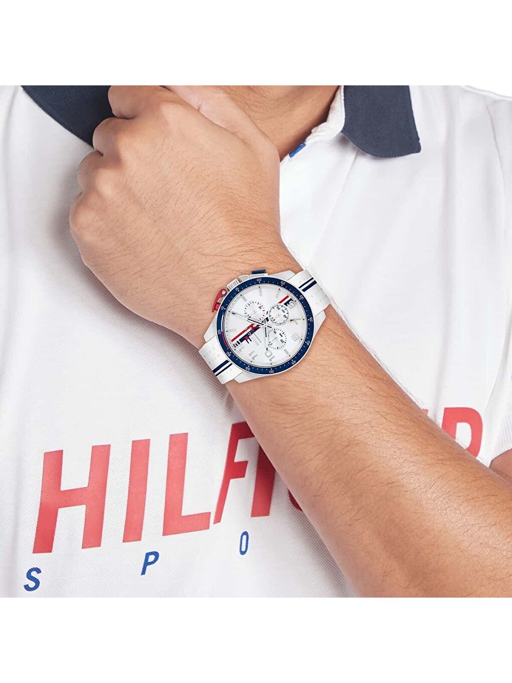 Beyaz TH1792167 Erkek Kol Saati-3
