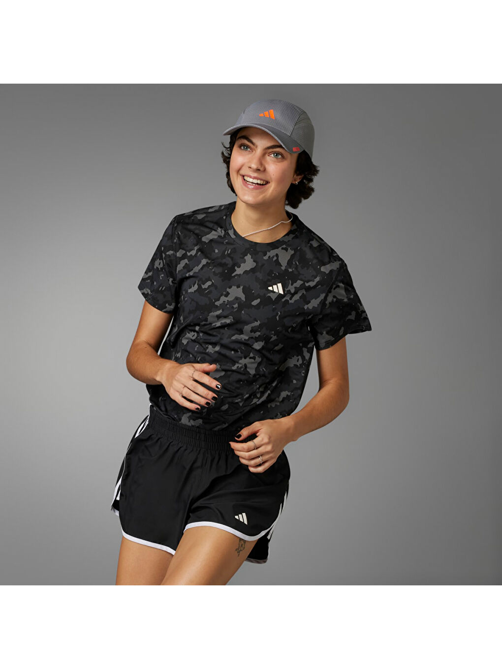 Marathon 20 Kadın Siyah Şort-2