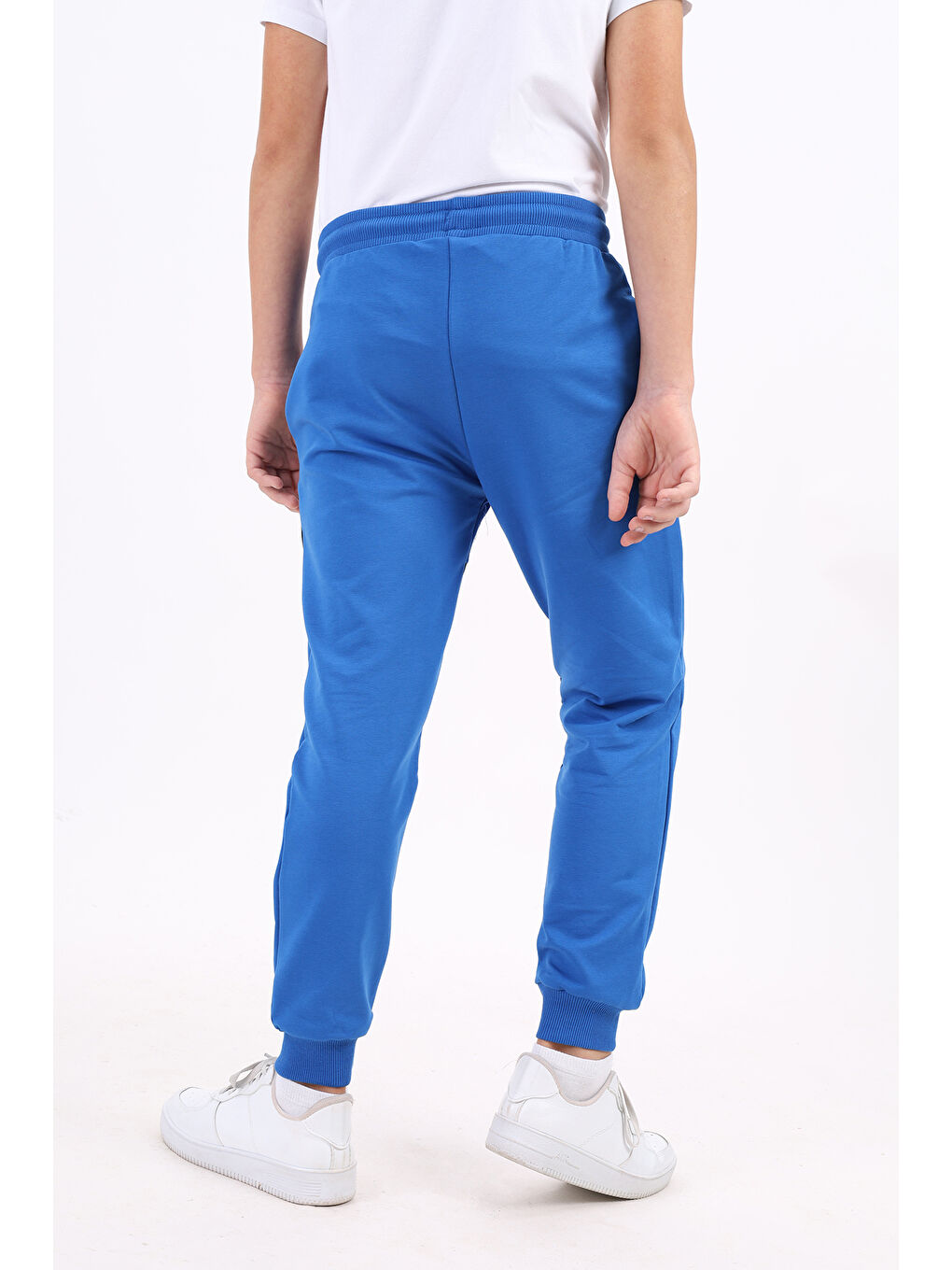 Mavi Erkek Çocuk Baskılı Eşofman Alt-1