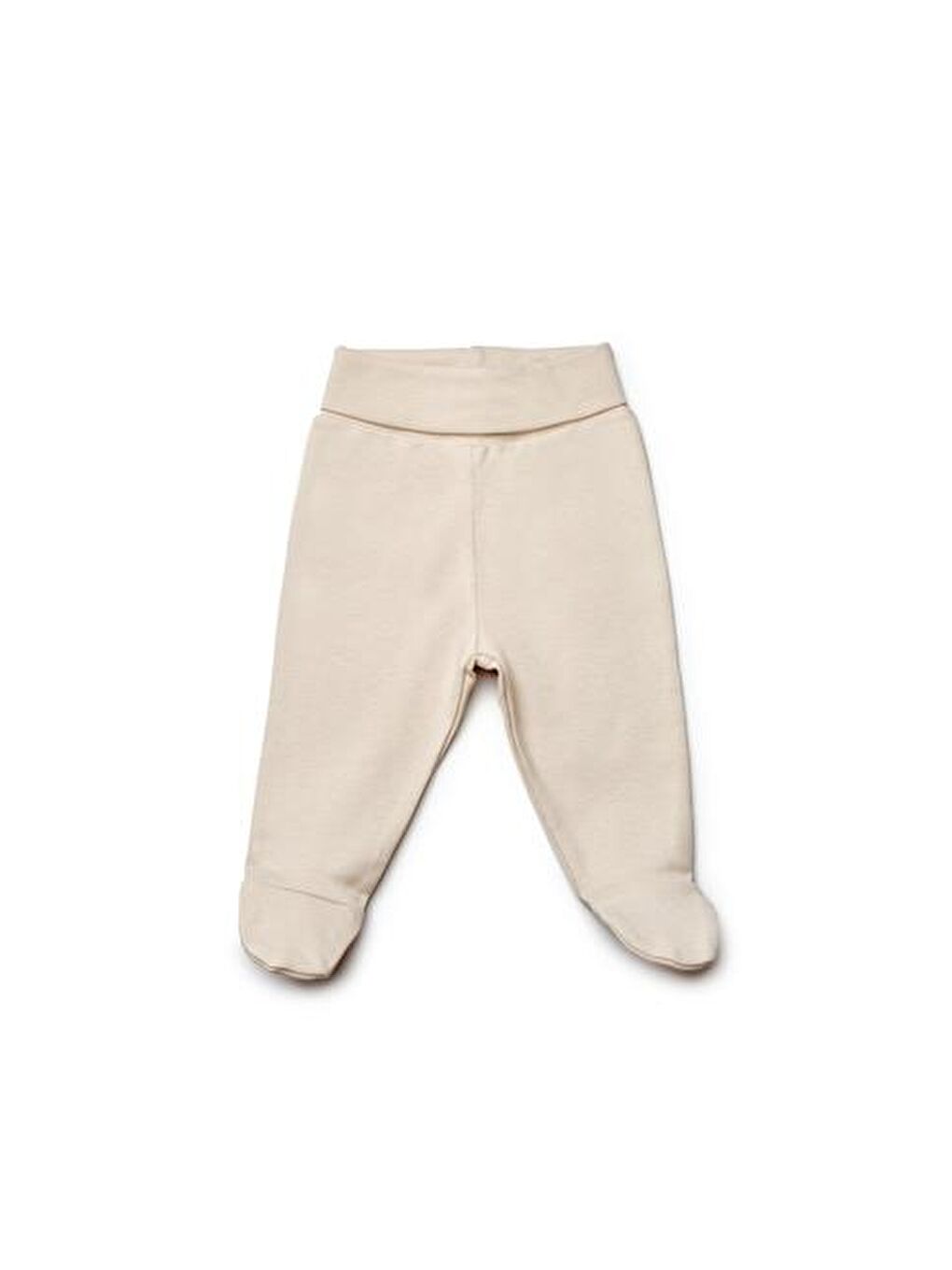 Ekru Bebek Keseli 4'lü Takım Set %100 Organik Pamuk - Yenidoğan Serisi - CSY8134-7