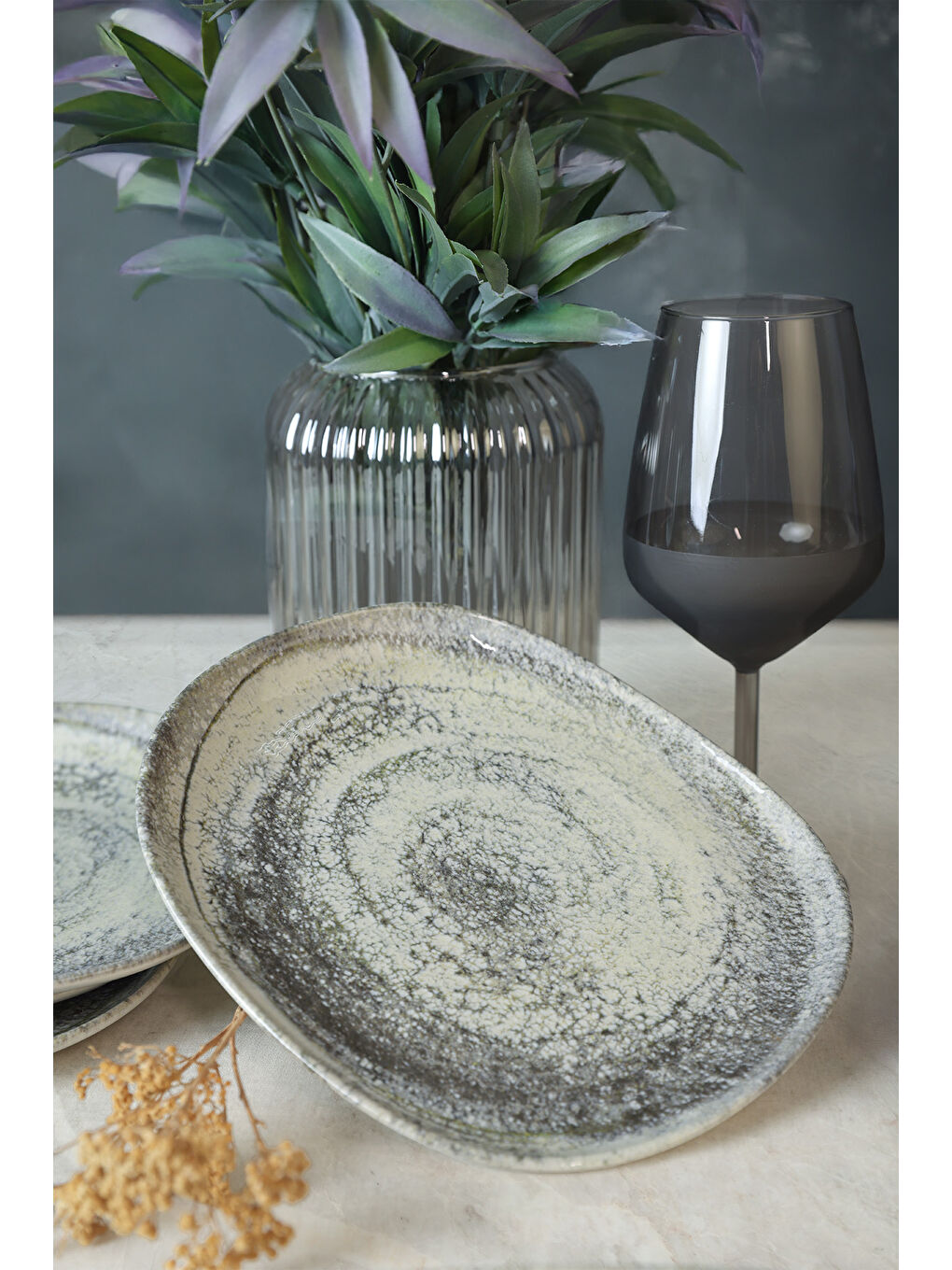 Karışık Professional Celestia İsabella Pasta Tabağı 23 Cm 6 Adet-4