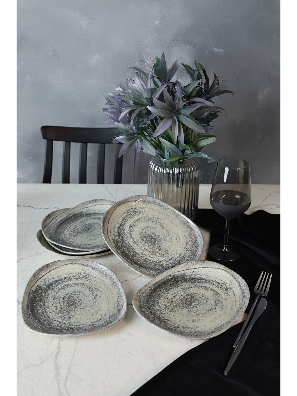 Karışık Professional Celestia İsabella Pasta Tabağı 23 Cm 6 Adet-5