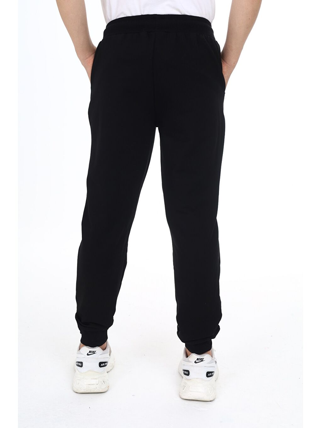 Siyah Erkek Çocuk Baskılı Eşofman Alt-5