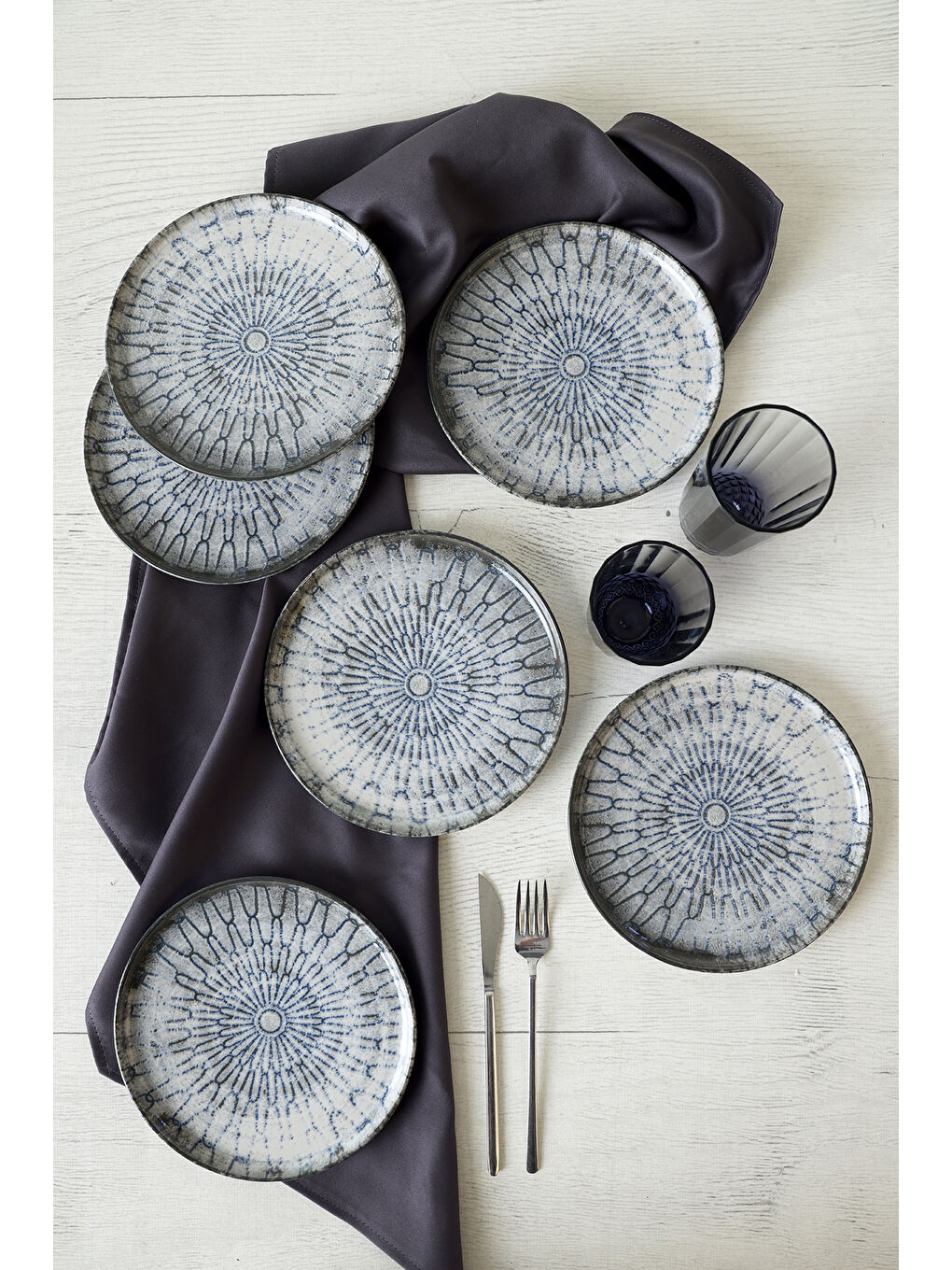 Karışık Professional Monoform Nordic Pasta Tabağı 22 Cm 6 Adet-2