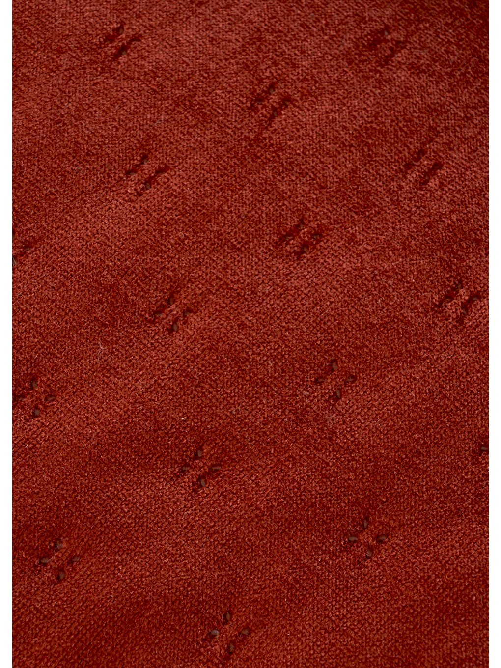 Rita Dekoratif Kırlent Kırmızı (43x43 cm)-2